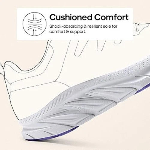 Women's Size 8M Walking Sneakers Running Tennis Non-Slip Athletic Workout Shoes