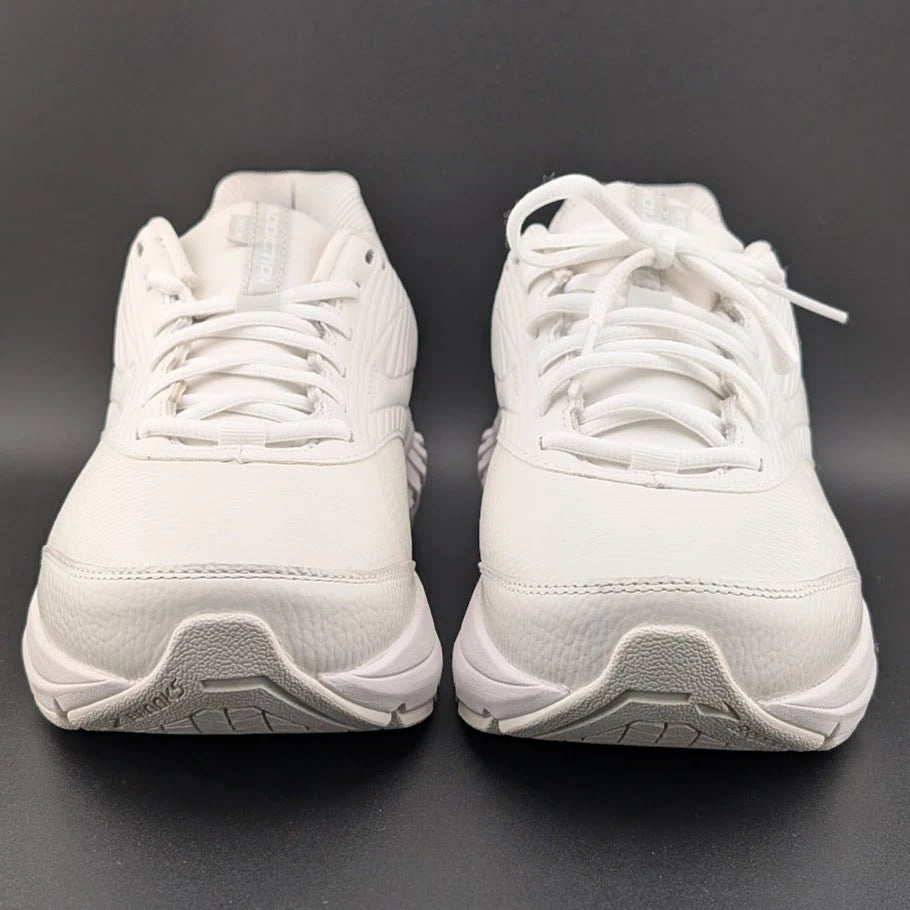 Brooks Womens Size 11B White Leather Addiction Walker 2 Sneakers 120307 1B 142 Brooks