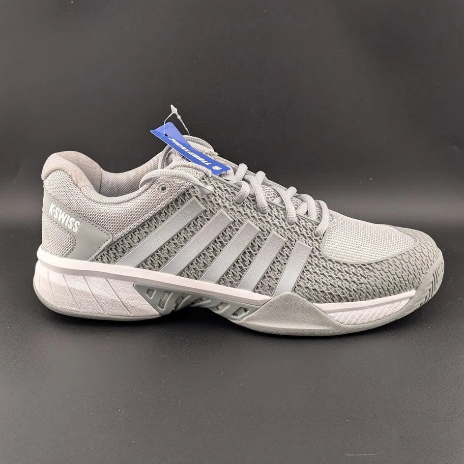 K-Swiss Express Light Pickleball Shoes Gray/White Women's Sz 9.5 SoleComfort.shoes