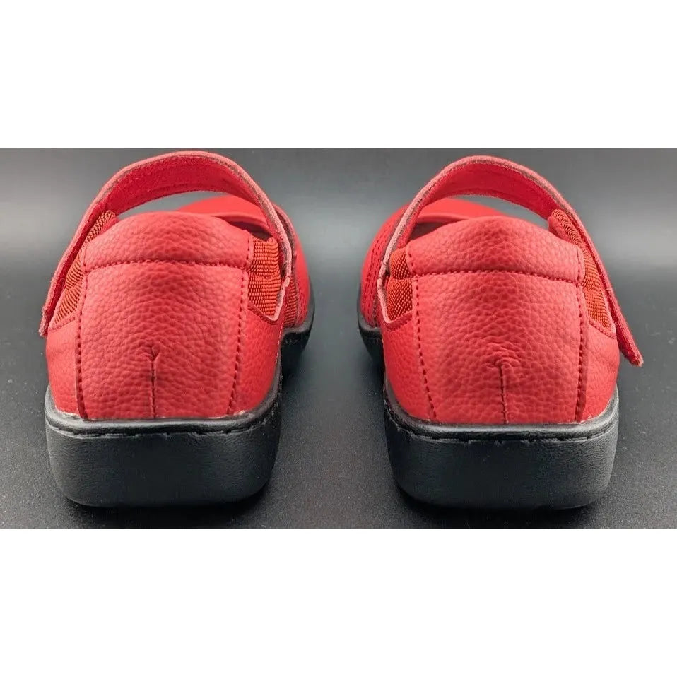 Oviaric Flats Mary Jane Dress Shoes Loafers Women’s 8 M Red Hook & Loop Closure SoleComfort.shoes