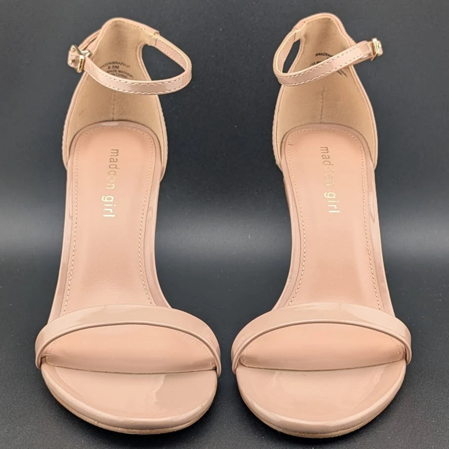 New Women’s Size 8.5 Madden Girl Women's Brazen Heeled Sandal shoes Steve Madden SoleComfort.shoes