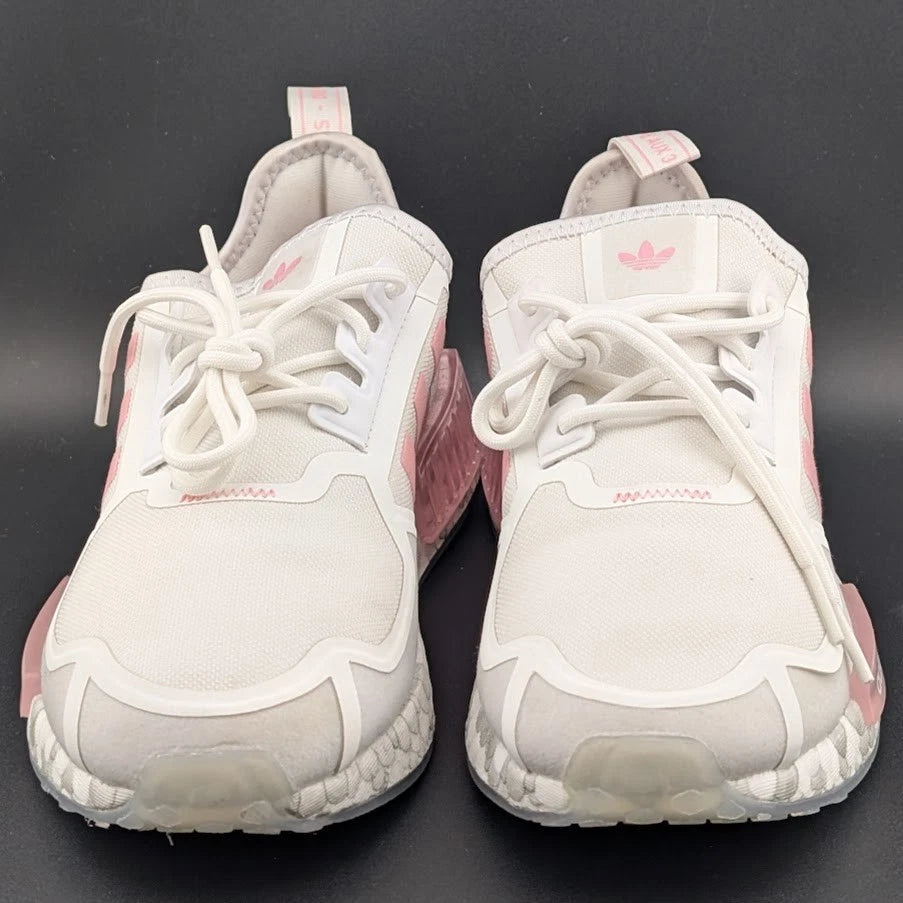 adidas originals Size 6Y NMD_R1 White/Light Pink GX5733 (EU Size 38.5 US Wmn's 8M) Beautiful Shoe! SoleComfort.shoes
