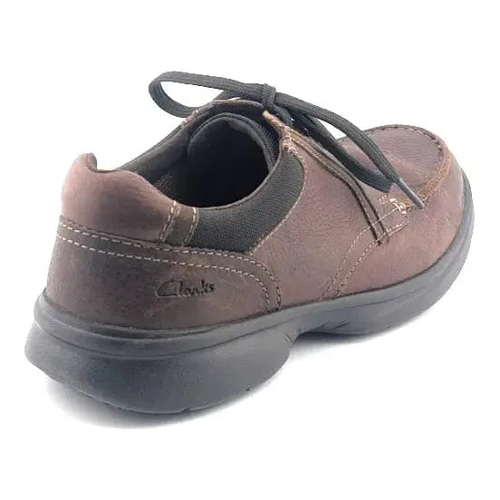 Clarks Cotrell Edge Men's Size 9W Ortholite Cushion Leather Oxford Lace Up Shoes - SoleComfort.shoes