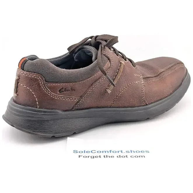 Men's Clarks Cotrell Walk Oxford, Tobacco Brown, Size 9.5 M US - SoleComfort.shoes