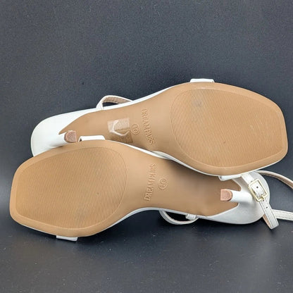 DREAM PAIRS Women High Heel Sandals Open Toe Ankle Strap Wedding Party Sandals SoleComfort.shoes