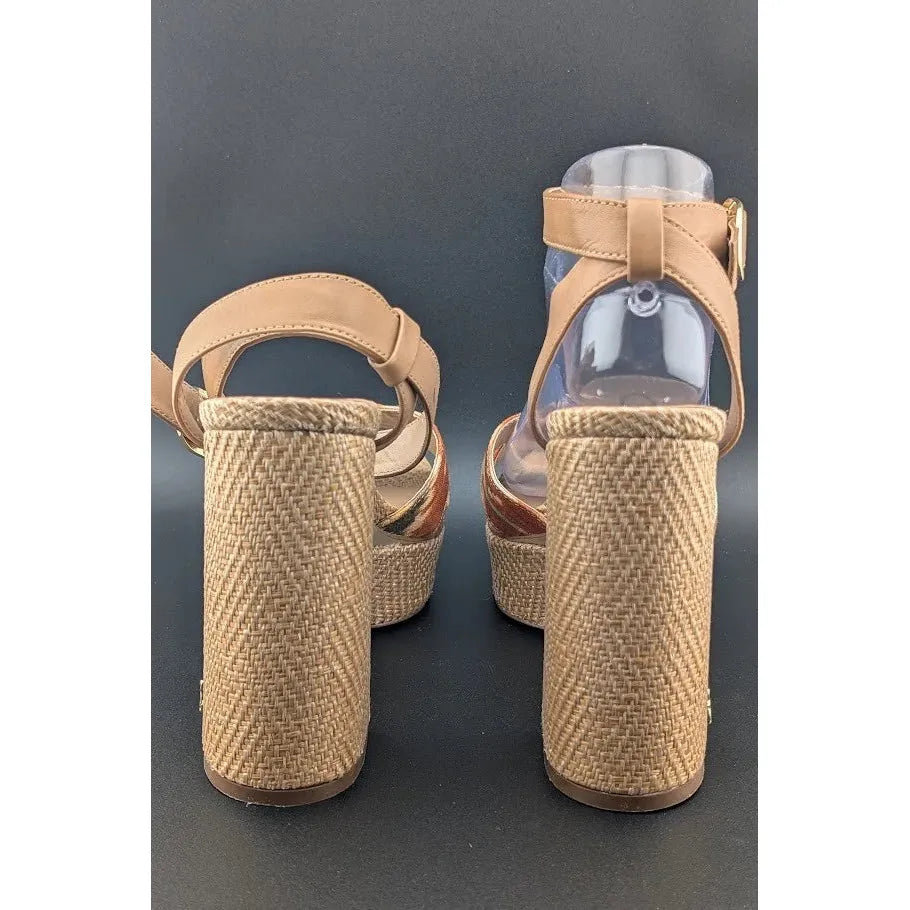 New in Box Women's 8.5 Sam Edelman Nolita Platform Aztec Sandals SoleComfort.shoes