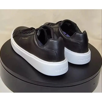 Cole Haan Women Grand Crosscourt Daily Sneaker Black/White Travel Shoe Cole Haan