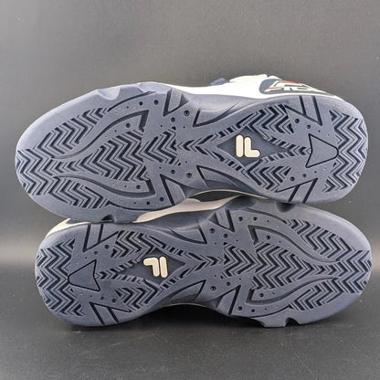 Fila Grant Hill 1 5BM00528-125 Women White Leather Athletic Basketball Shoes 8 SoleComfort.shoes