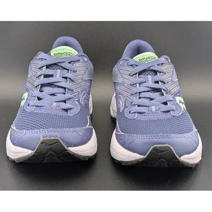 Saucony Women's Size 7 Cohesion 15 Running Shoe Cobalt/Mint S10701-15 Comfort - SoleComfort.shoes
