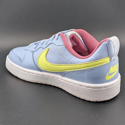 BIG KID'S Nike Court Borough Low 2 GS, UNISEX, Leather, BQ5448-405 | SUPER CLEAN SoleComfort.shoes