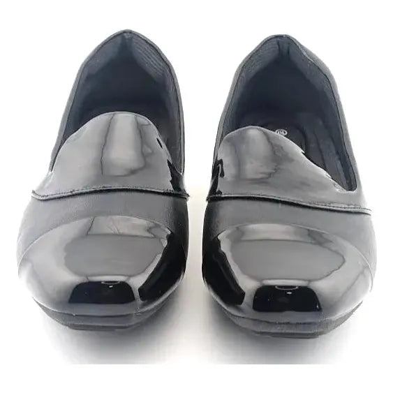 Pre-owned Ortho+rest Women Bunion Dress Shoes Low Heel Orthopedic Slip on Size 10, Black Ortho+rest