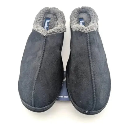 Father's Day***Wembley Mens Indoor/Outdoor Microsuede Slipper with Plush Fleece Lining L & XL Wembley