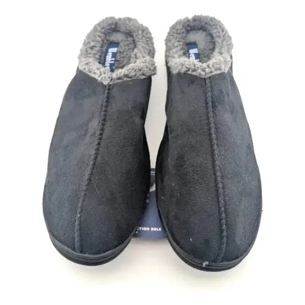 Father's Day***Wembley Mens Indoor/Outdoor Microsuede Slipper with Plush Fleece Lining L & XL Wembley