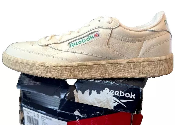 Reebok Club C 85 Vintage White Green Men's 10.5