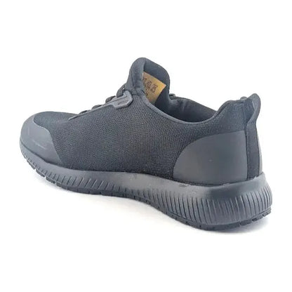 Pre-owned Skechers Womens Size 6.5 Wide Squad SR Slip-On Slip Resistant Work Shoes 77222W - SoleComfort.shoes