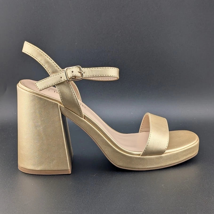 Dream Pairs Women Sz 9 Platform Chunky Heels Pumps College Style Party Wedding SoleComfort.shoes