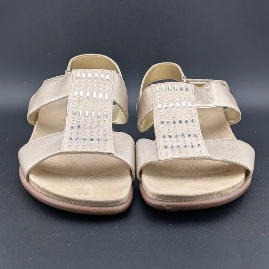 Easy Spirit Womens Hazel Wedge Sandal, Biege 150, 10 Narrow US SoleComfort.shoes