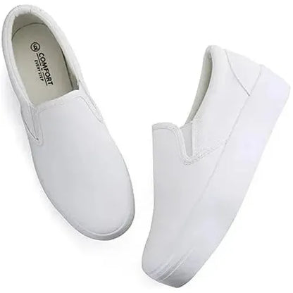 Women Slip-on Platform Loafers Casual Comfortable Loafer Shoes Unbranded