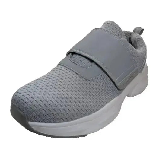 Ortho+rest Women Diabetic Shoes with Adjustable Closure 11 Wide, Light Grey Ortho+rest