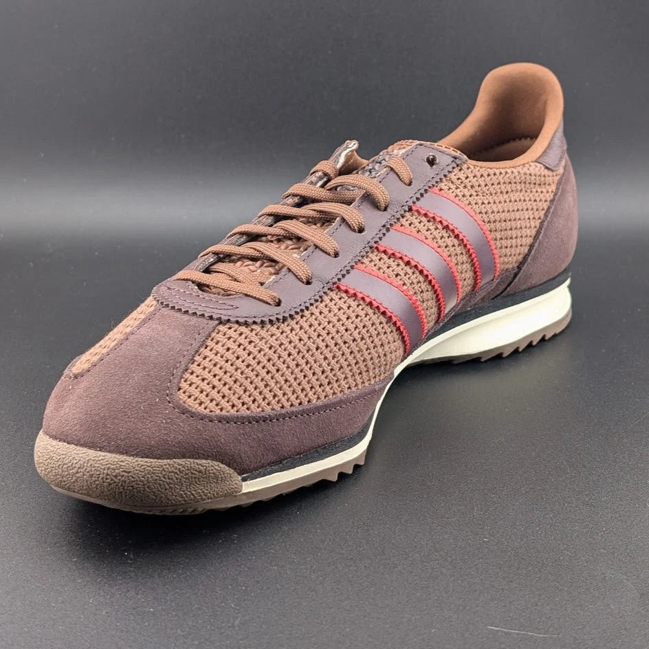 adidas SL72 OG 'Preloved Brown Collegiate Red' Women Size JI0191 NEW 2025 SoleComfort.shoes