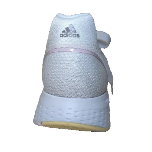 Pre-Owned adidas Women's Edge Lux 5 Sneaker, White/Coffee Metallic/Almost Yellow, 9.5