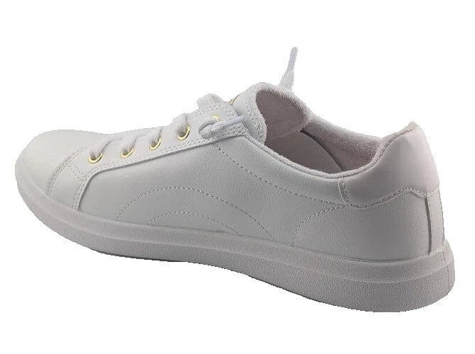 Bobs By Skechers D'VINE-INSTANT DELIGHT White Sneakers Women's Size 8.5