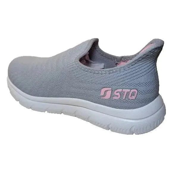 Womens Size 7. 5 Slip-On Walking Sneaker|Tennis Shoe With Arch Support for Orthopaedic Relief STQ