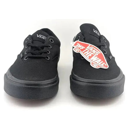 VANS Doheny - All Black Authentic Classic Canvas Skate Women's Shoe Sneaker Sizes 5, 5.5 and 6 VANS