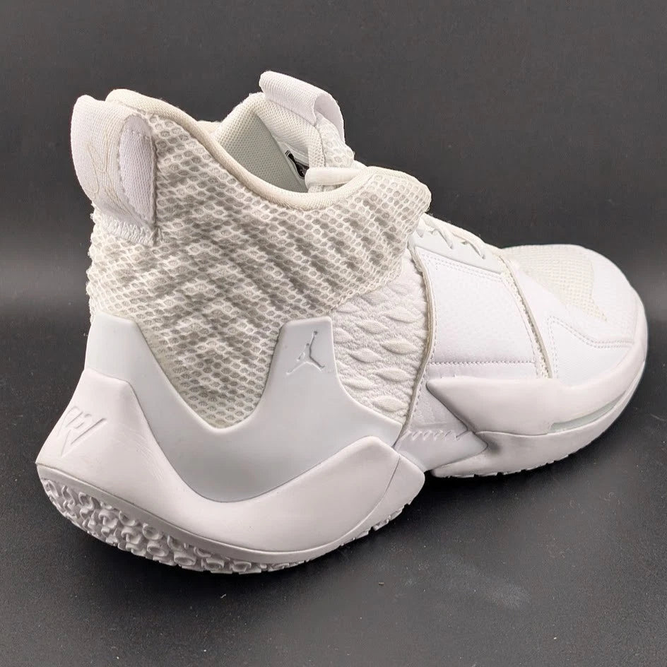 Jordan Men's Size 11 Why Not Zer0.2 Triple White AO6219-101 Nike