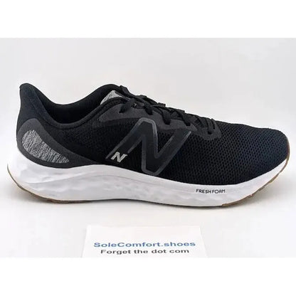 Pre-owned Men's Size 10.5 New Balance Arishi V4 Running Sneakers Black White Walking Shoes - SoleComfort.shoes