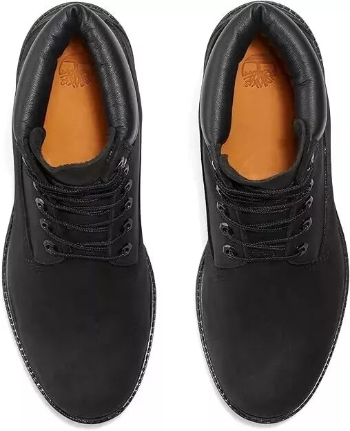 Timberland Men’s Premium 6” Lace Waterproof Boot - Matte Black 11.5 TB 010073