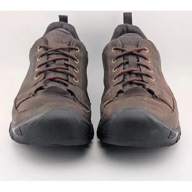 Men's Keen Size 11.5 - Targhee III Oily Leather Oxford Dark Earth/Mulch 1022513 - SoleComfort.shoes
