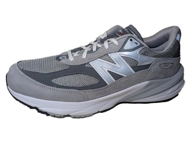New Balance Men's 990v6 Made in USA Athletic Shoes Sneakers M990GL6 - Grey/White