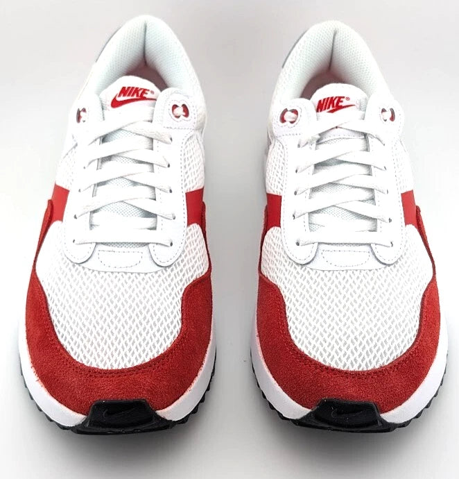 Nike Air Max System White/University Red DM9537-104 Men's Size 9