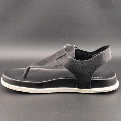 Urban Sport by J/Slides Freya Wos Size 6.5 Sporty Sandals Footbed Black Metallic SoleComfort.shoes