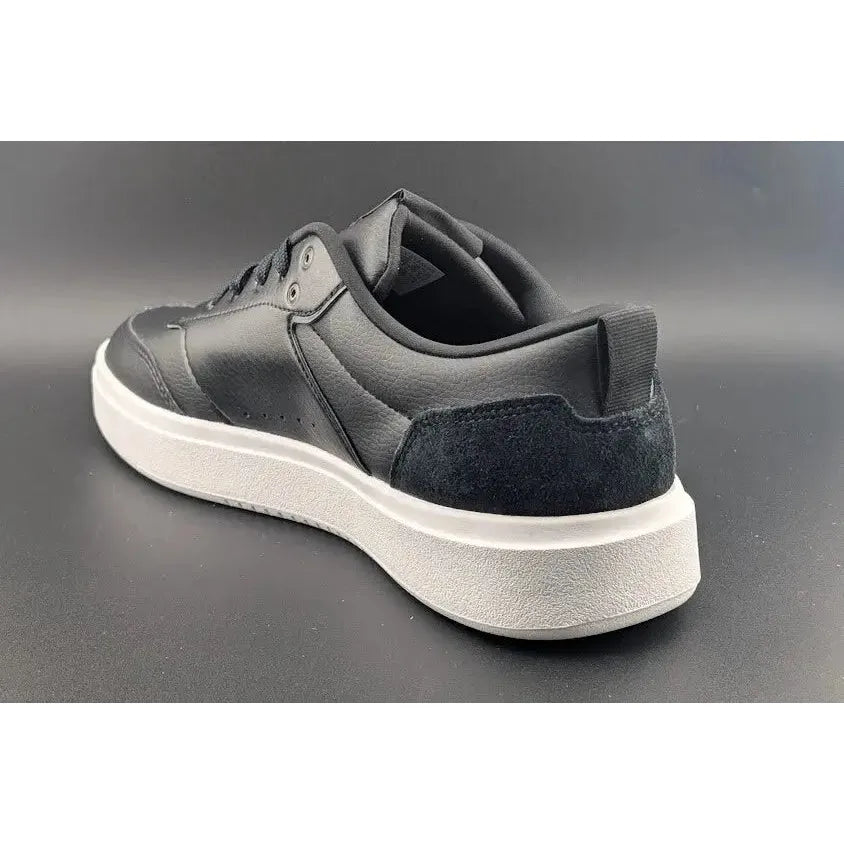 Men's adidas US Size 9 Park Street Tennis Sneaker Black/White Shoes IG9846 - SoleComfort.shoes