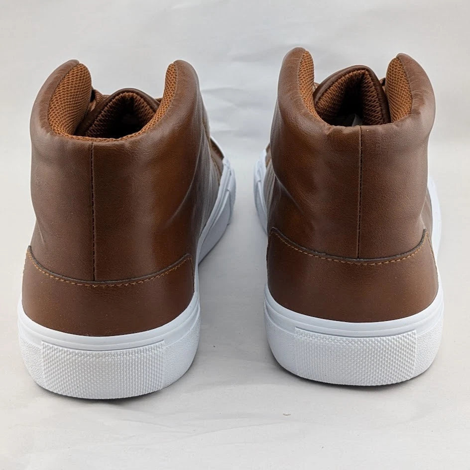 London Fog Boots, Men's Size 9 or 9.5 Dorance, Cognac SoleComfort.shoes