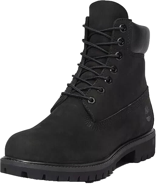 Timberland Men’s Premium 6” Lace Waterproof Boot - Matte Black 11.5 TB 010073