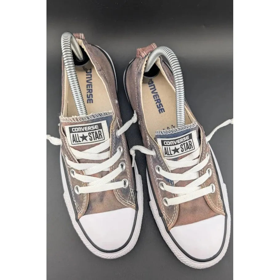 Converse Womens Size 8 CTAS Shoreline Slip On Sneaker Bleached Smoke Grey Shoe Converse