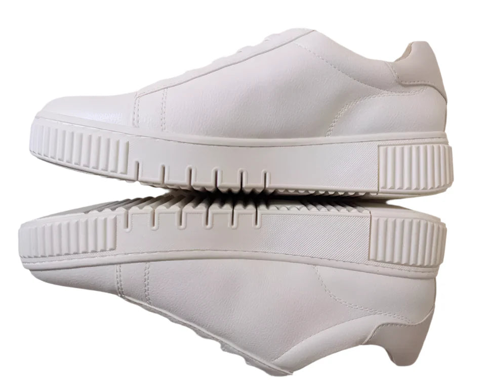 SOUL Naturalizer Tia Step-In White Laced Sneaker Size 8 Wide