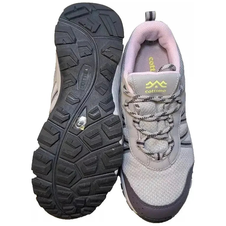Womens Lightweight Walking Shoes Non-Slip Sneakers Waterproof Hiking Shoes Cottimo