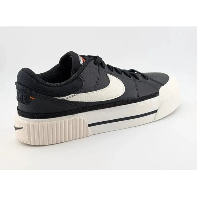 Nike Court Legacy Lift Womens Size 9 Black / White Running Shoe Platform Sneaker S solec SoleComfort.shoes