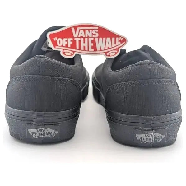 VANS Doheny - All Black Authentic Classic Canvas Skate Women's Shoe Sneaker Sizes 5, 5.5 and 6 VANS