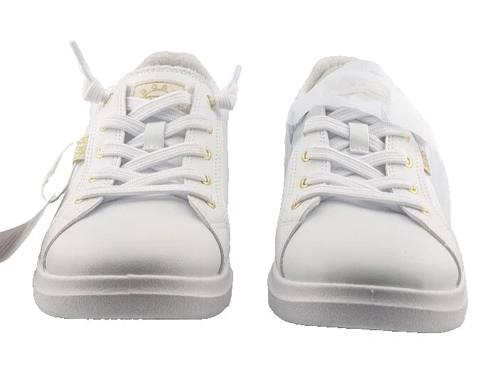 Bobs By Skechers D'VINE-INSTANT DELIGHT White Sneakers Women's Size 8.5