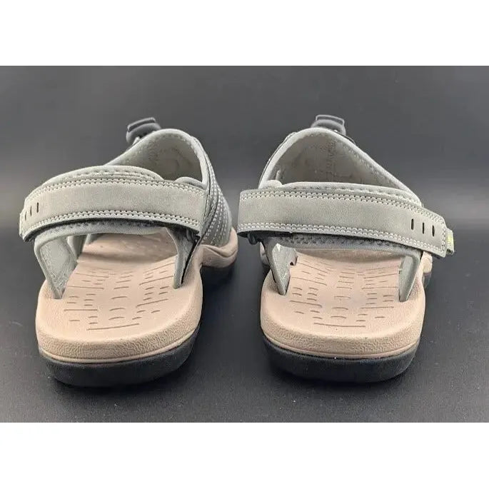 Mens Size 11 Grey Summer Sport Fishman Sandals - Comfy Beach Water Walking Shoes - SoleComfort.shoes