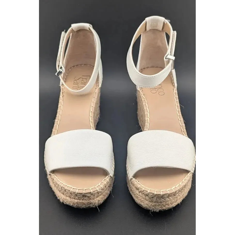 NEW Franco Sarto Women's Size 6M Clemens Espadrille Wedge Sandals SC2524 - SoleComfort.shoes