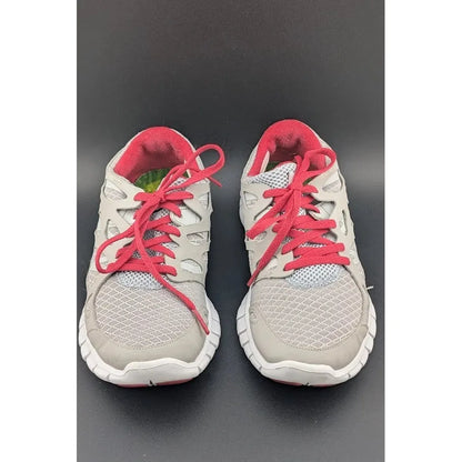 Nike Free Run 2 Grey Hot Pink White Lime Green Women’s Girls 6.5 SoleComfort.shoes