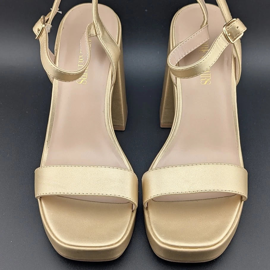 Dream Pairs Women Sz 9 Platform Chunky Heels Pumps College Style Party Wedding SoleComfort.shoes