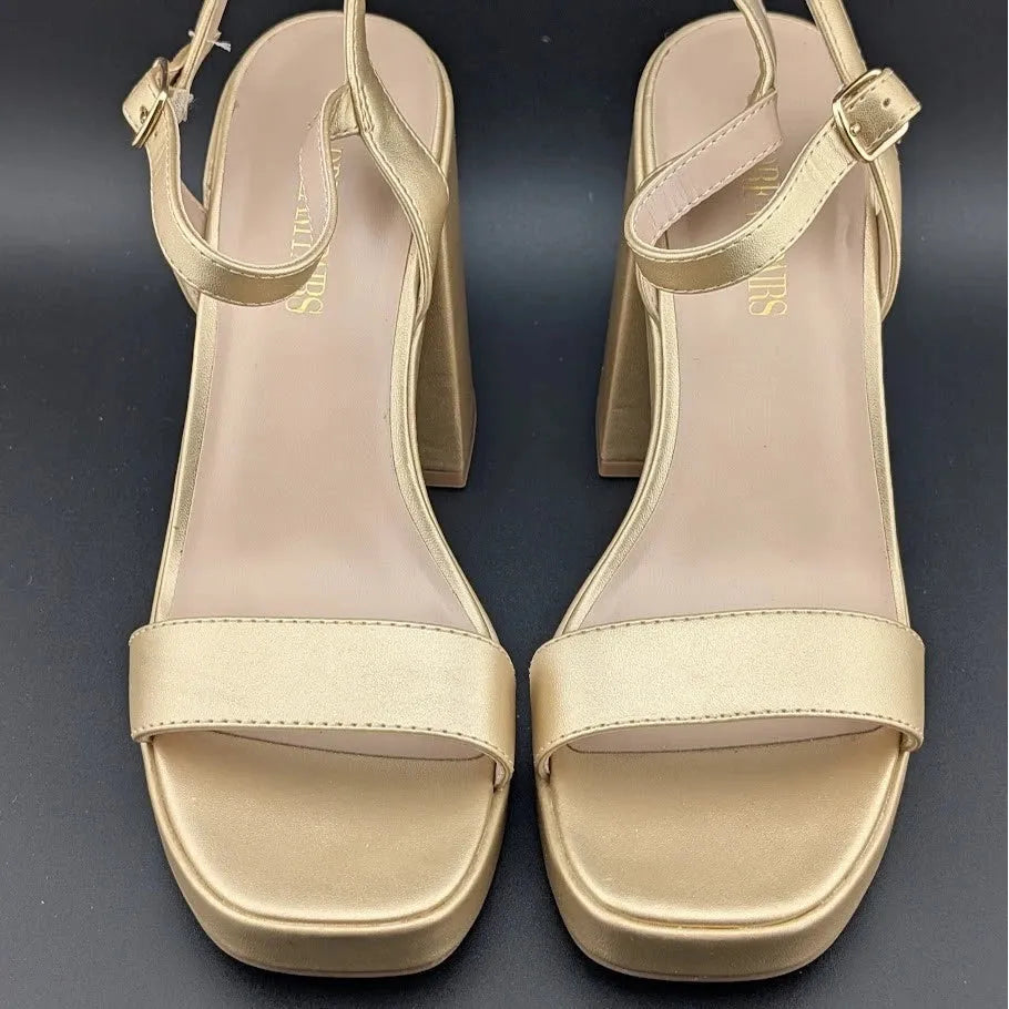 Dream Pairs Women Sz 9 Platform Chunky Heels Pumps College Style Party Wedding SoleComfort.shoes