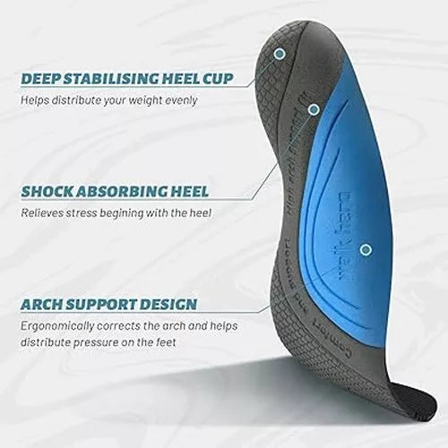 Men's Orthopedic Walking Shoes for Plantar Fasciitis Diabetes Sneakers Size 10W